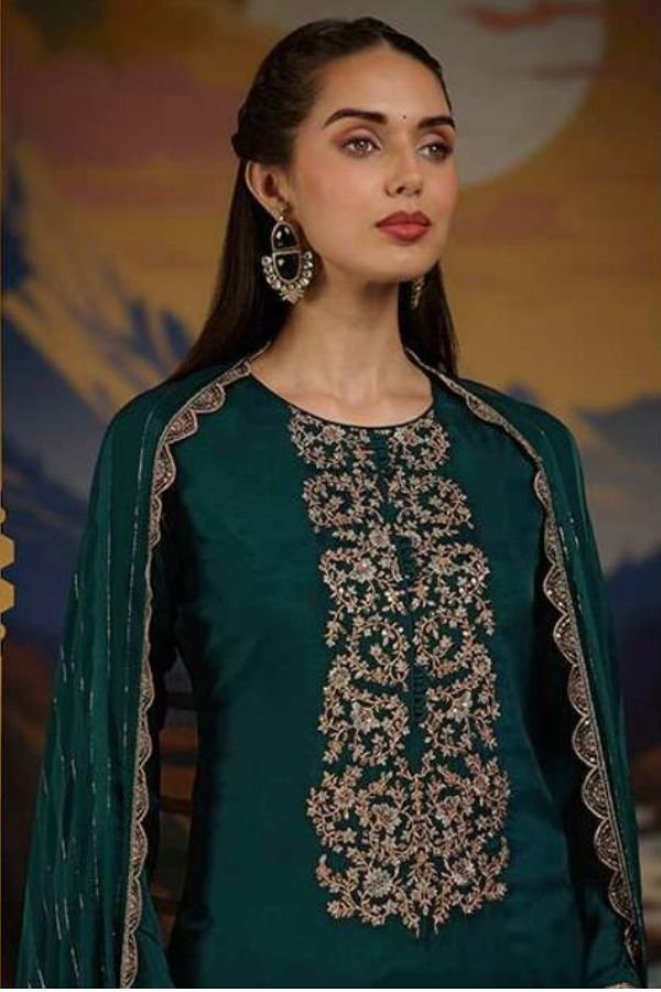 Netra Exclusive Ketki Silk Ladies Suit NE-C 1053 B