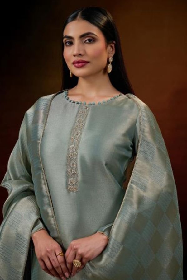 Netra Exclusive Lubna Silk Ladies Suit NE-C 1219 F