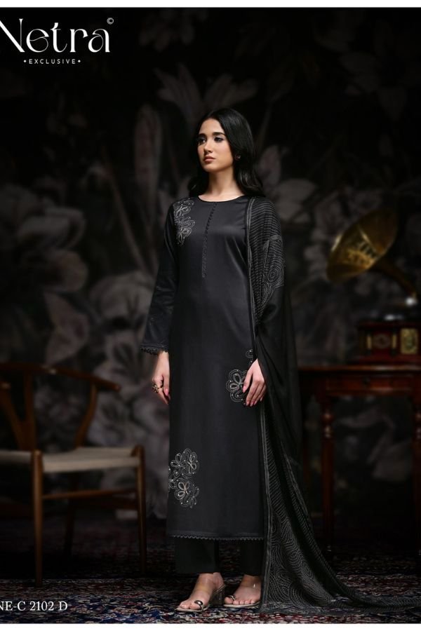 Netra Exclusive Stree Pure Cotton Ladies Suit NE-C 2102-D