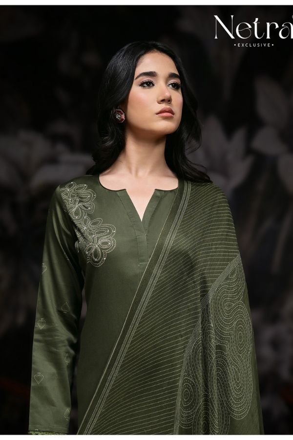 Netra Exclusive Stree Pure Cotton Ladies Suit NE-C 2102-C
