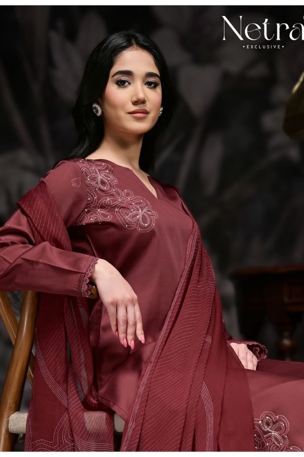 Netra Exclusive Stree Pure Cotton Ladies Suit NE-C 2102-E