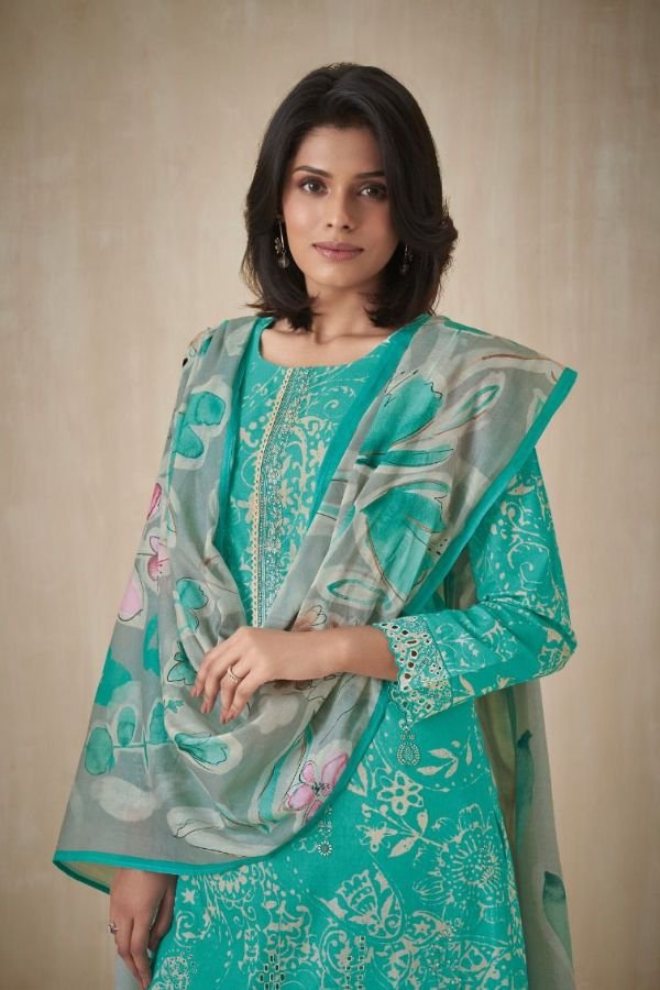 Omtex Inayat Lawn Cotton Ladies Salwar Suit 13091-D