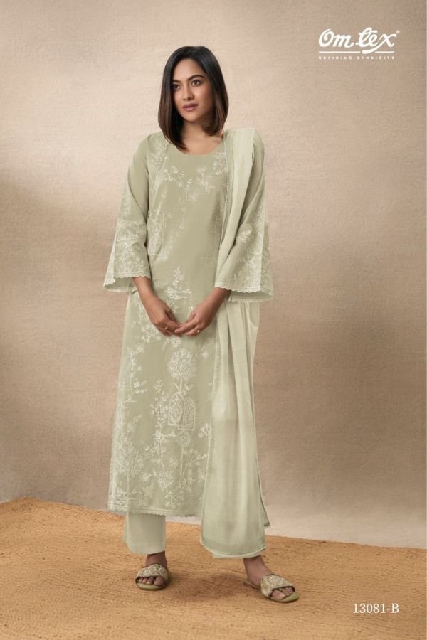Omtex Prabhleen Lawn Cotton Ladies Salwar Suits 13081-B
