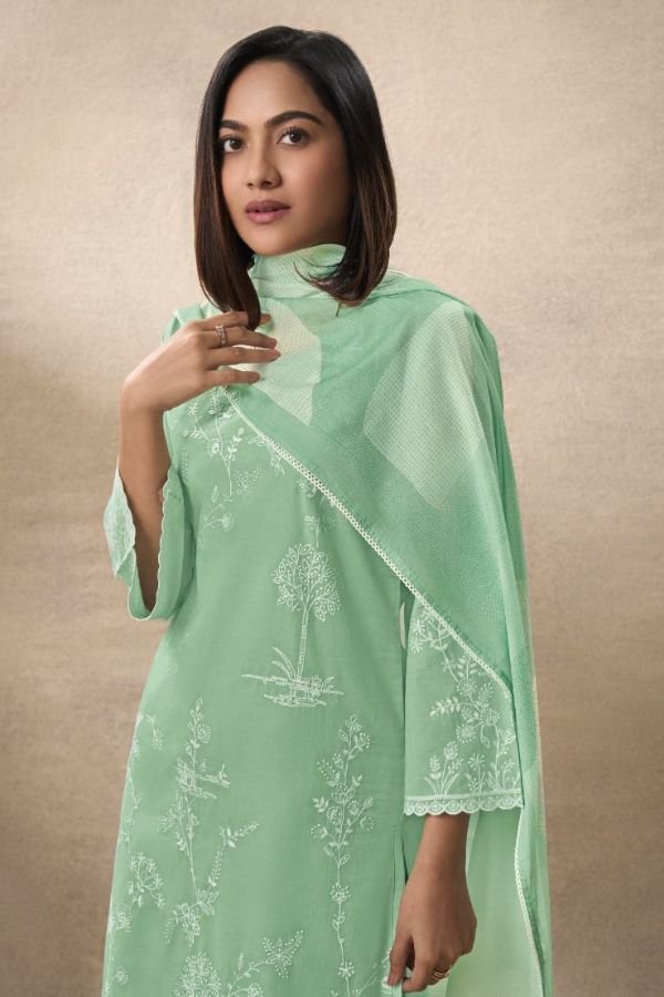 Omtex Prabhleen Lawn Cotton Ladies Salwar Suits 13081-D