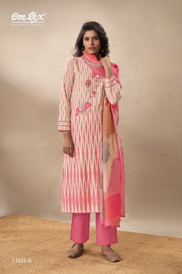 Omtex Sukriti Cotton Ladies Salwar Suit 14031-A