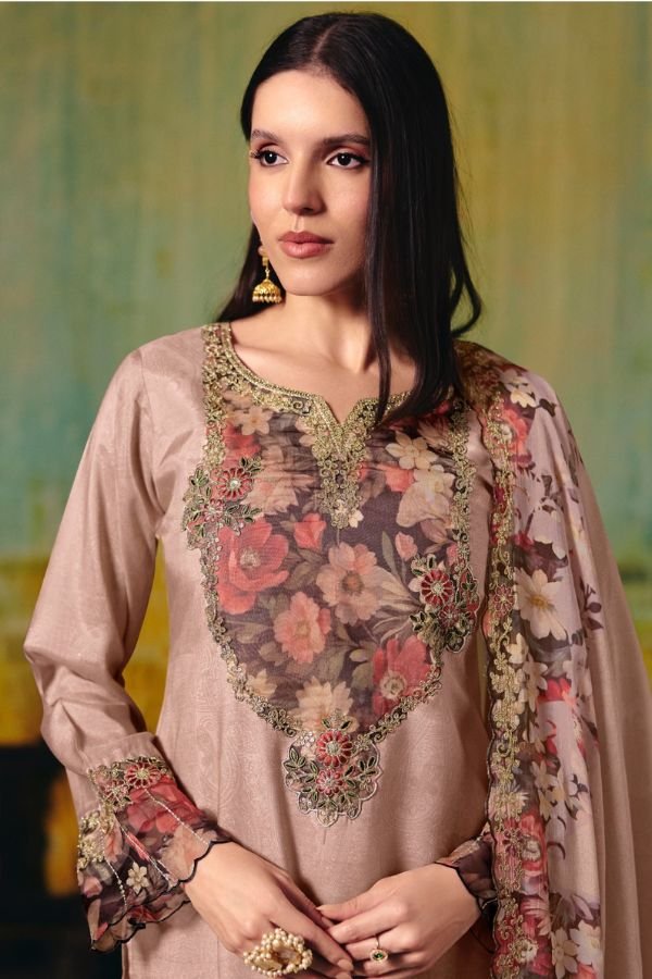 Rangati Prints Lotus Muslin Printed Ladies Suits 1001