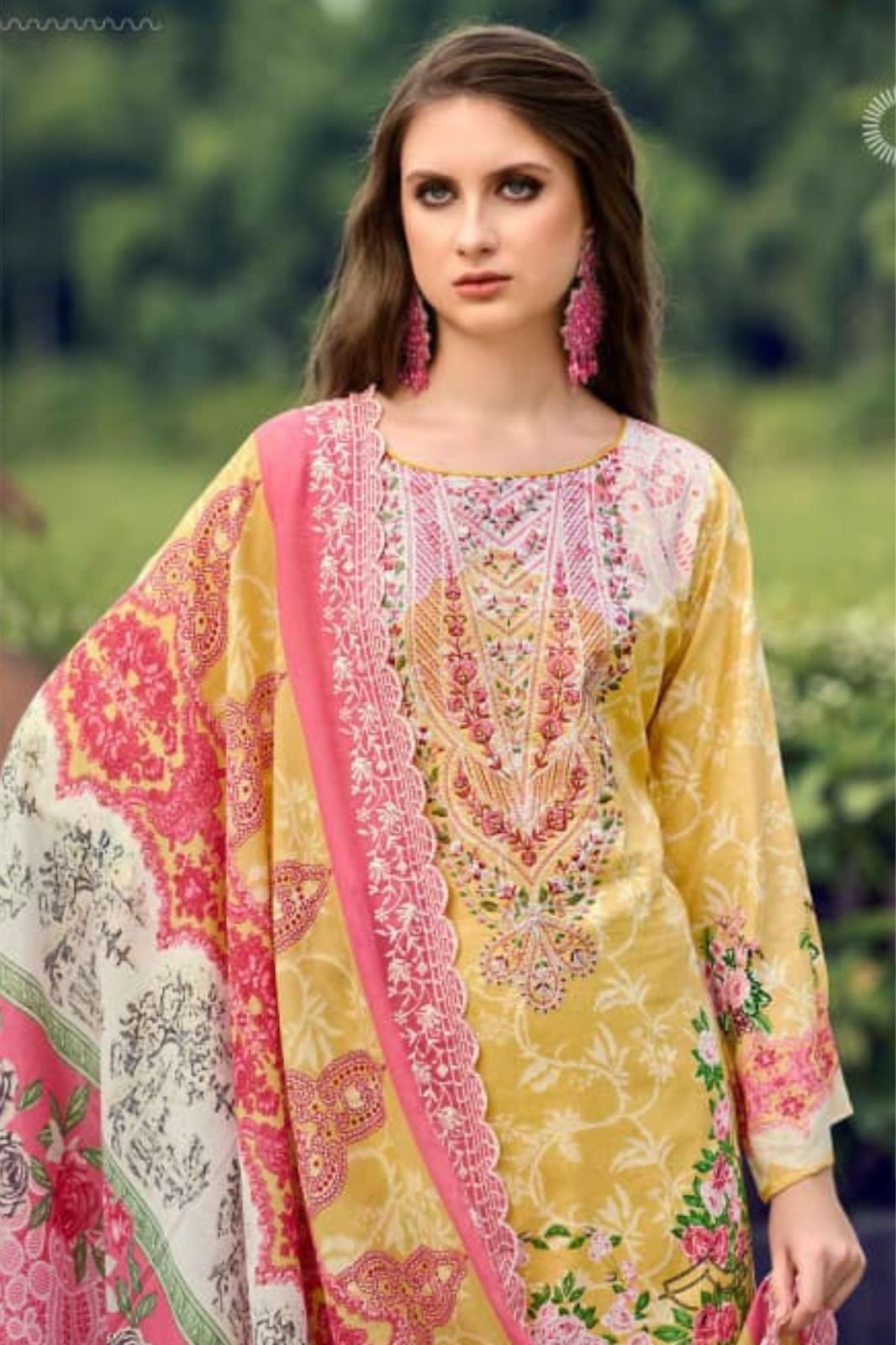 Riaz Arts Himsa Cotton Camric Lawn Ladies Suit 1001-01