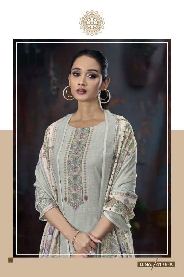 Rivaa Amara Linen Printed Salwar Suit 4179-A