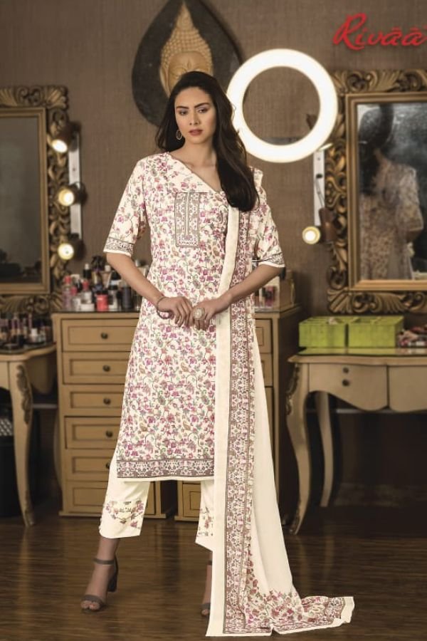 Rivaa Sana Cotton Printed Salwar Suits 1407