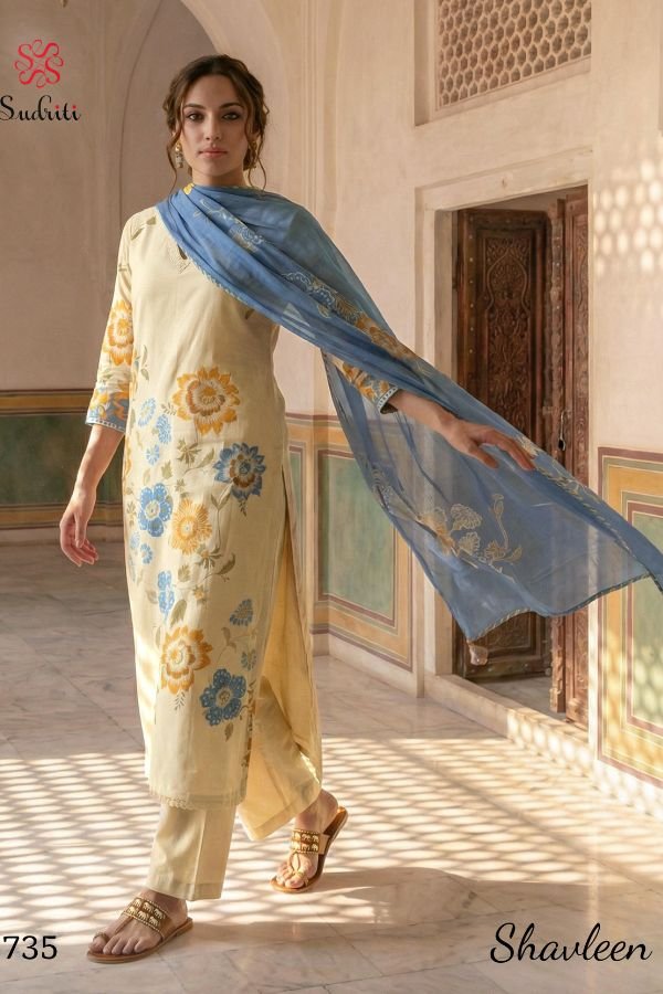 Sahiba Sudriti Shavleen Cotton Lawn Printed Salwar Suit 735