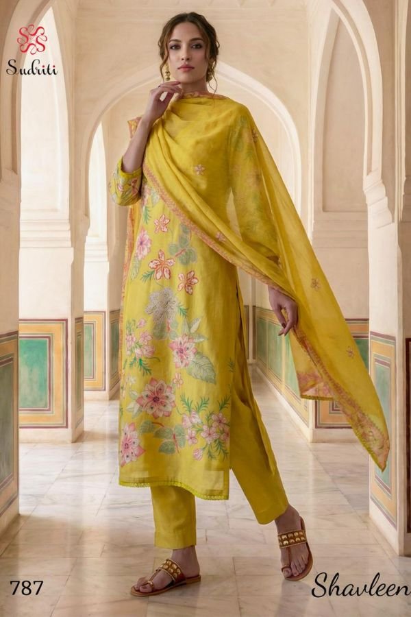 Sahiba Sudriti Shavleen Cotton Lawn Printed Salwar Suit 787