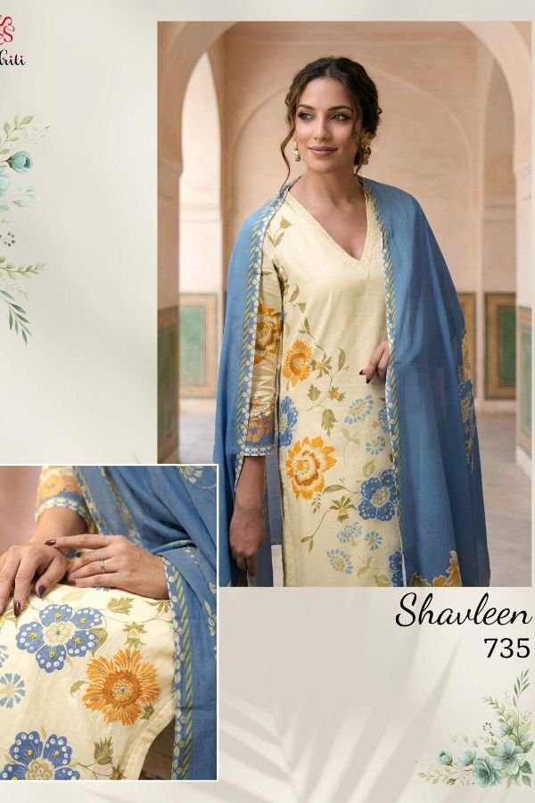 Sahiba Sudriti Shavleen Cotton Lawn Printed Salwar Suit 735