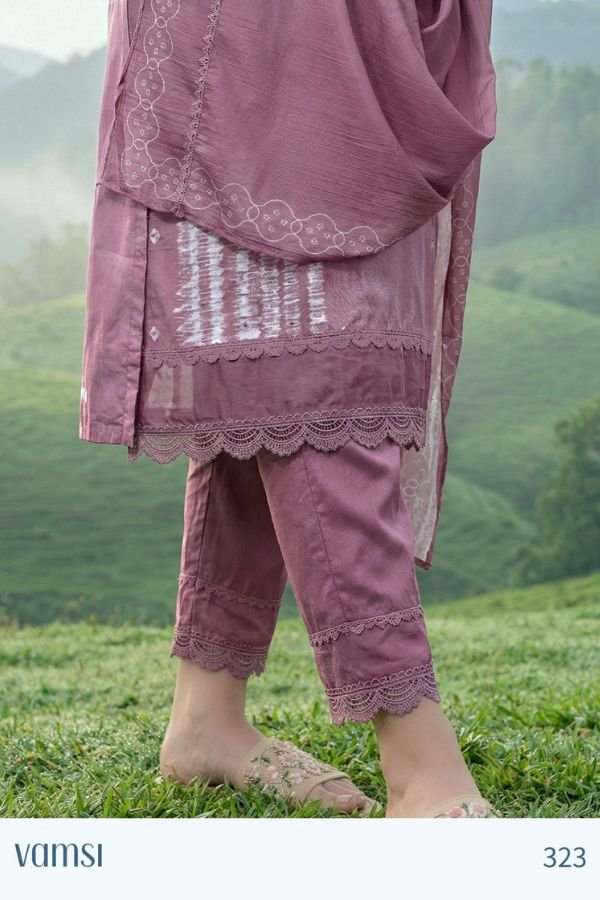 Sahiba Vamsi Pure Cotton Lawn Ladies Printed Suit 323