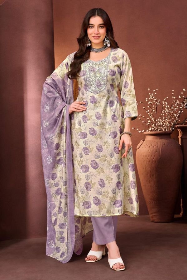 Salvi Fashion Selvina Silk 25 Ladies Suits 2502
