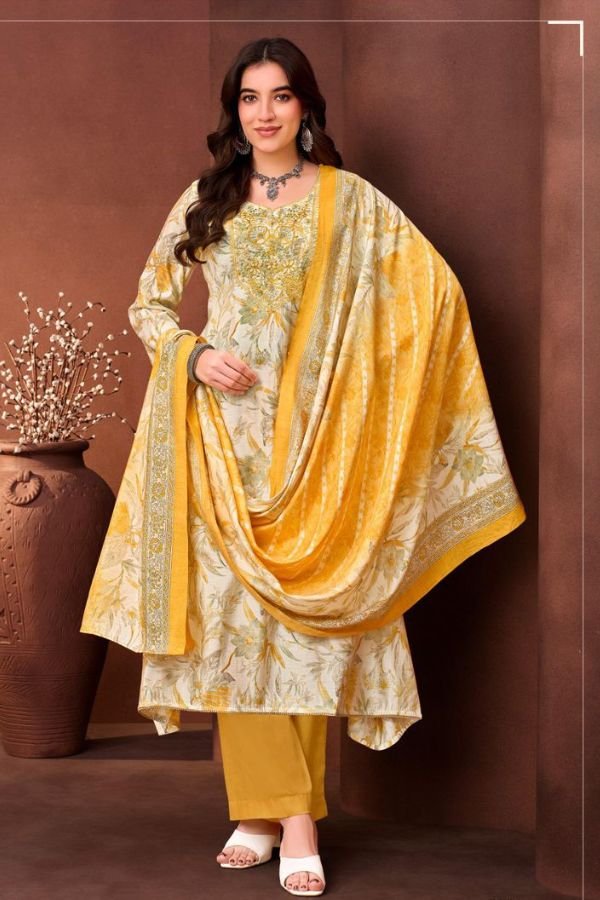 Salvi Fashion Selvina Silk 25 Ladies Suit 2504