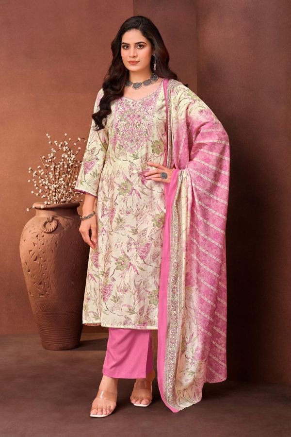 Salvi Fashion Selvina Silk 25 Ladies Suit 2506