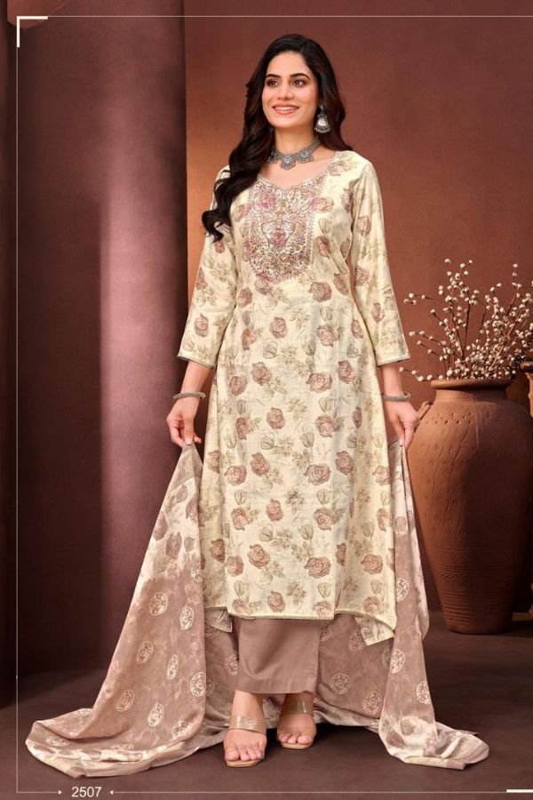 Salvi Fashion Selvina Silk 25 Ladies Suit 2507