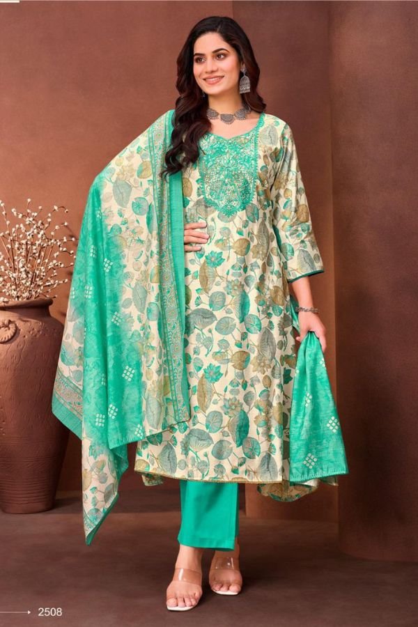 Salvi Fashion Selvina Silk 25 Ladies Suit 2508