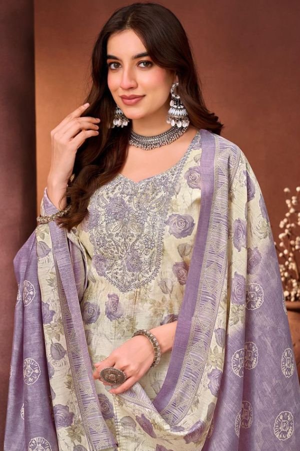Salvi Fashion Selvina Silk 25 Ladies Suits 2502