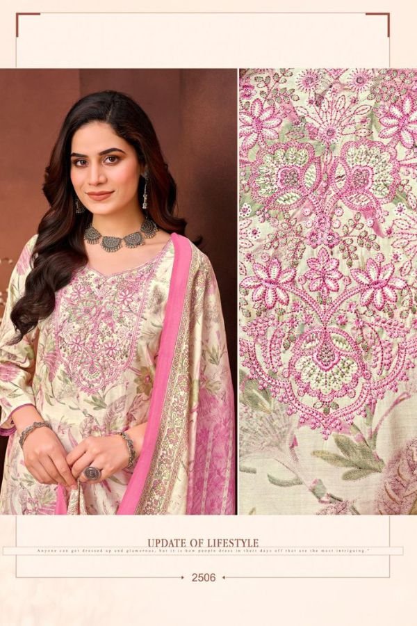 Salvi Fashion Selvina Silk 25 Ladies Suit 2506