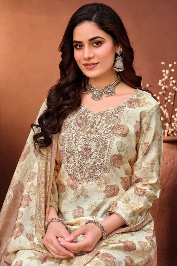 Salvi Fashion Selvina Silk 25 Ladies Suit 2507