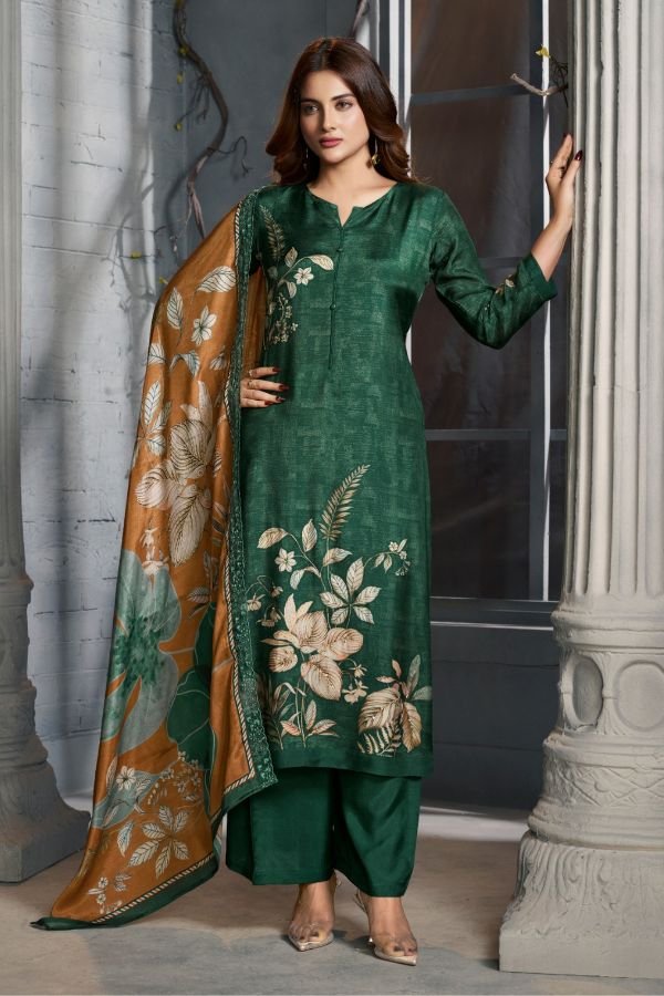 Shiddat Bluebell 1009 Muslin Salwar Suits 1009 C