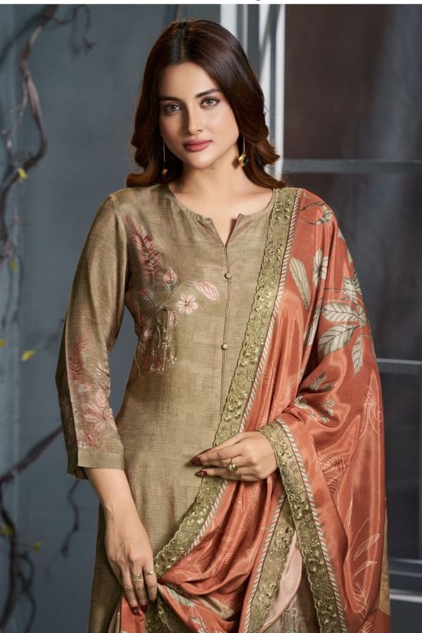 Shiddat Bluebell 1009 Muslin Salwar Suits 1009 A