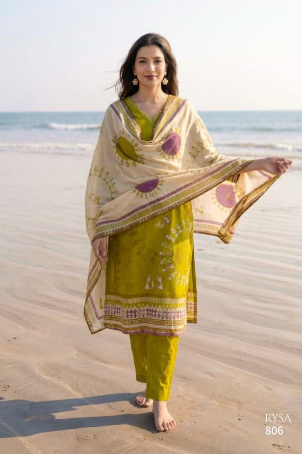 Sudriti Rysa Cotton Lawn Printed Salwar Suit 806