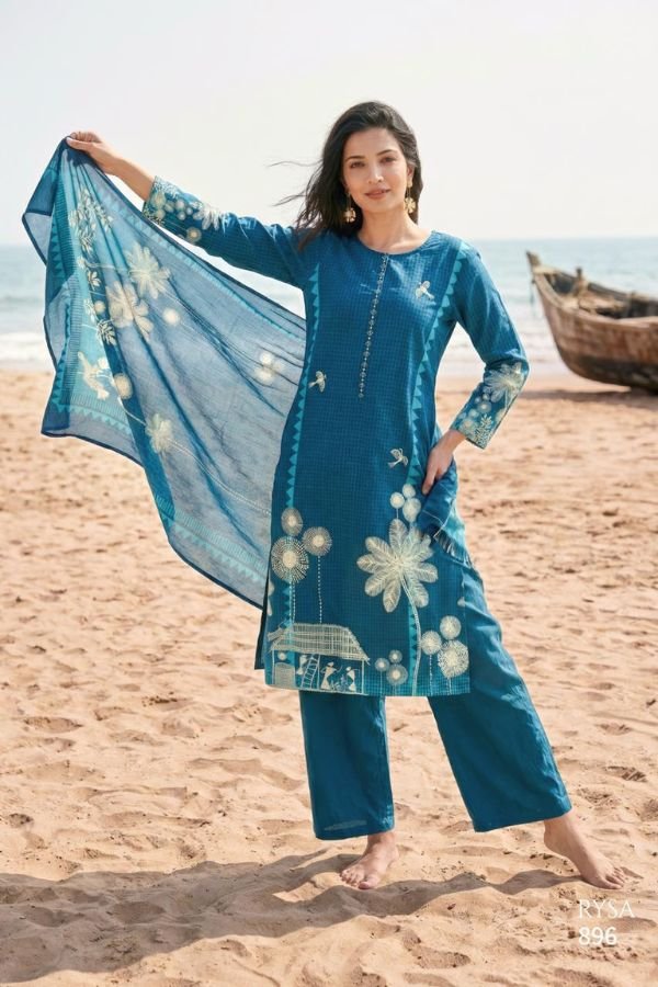 Sudriti Rysa Cotton Lawn Printed Salwar Suit 896