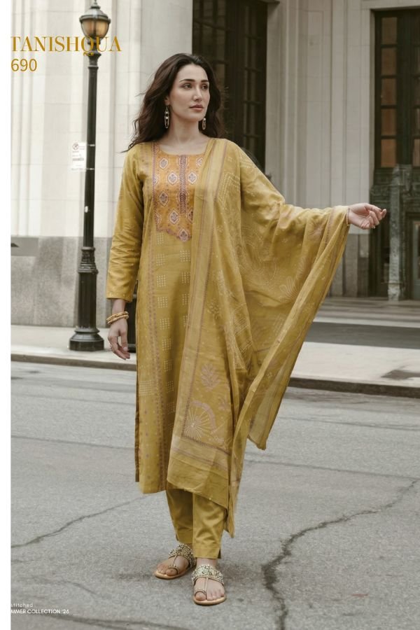 Sudriti Tanishqua Cotton Lawn Printed Salwar Suit 690