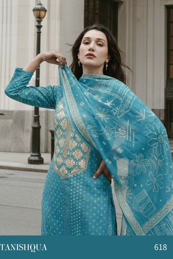 Sudriti Tanishqua Cotton Lawn Printed Salwar Suit 618