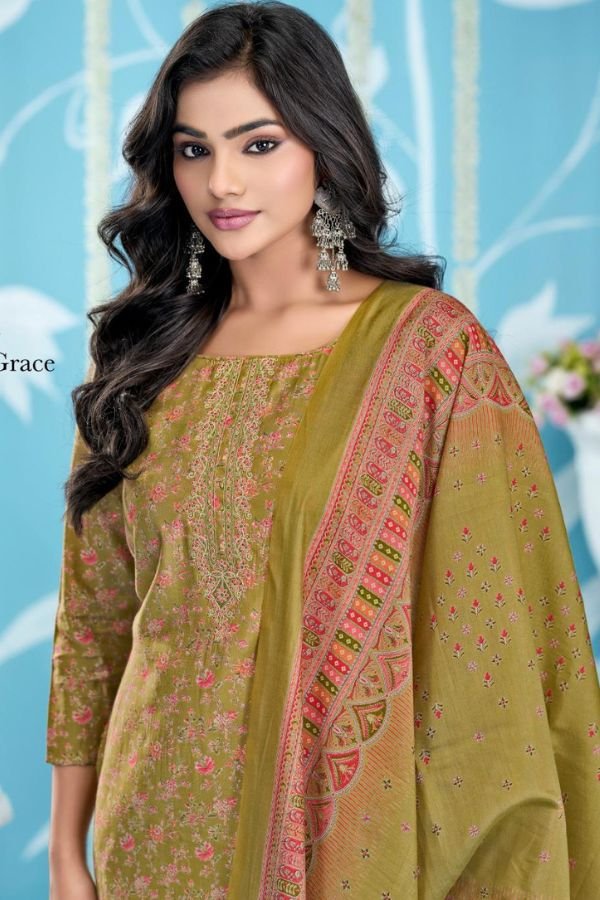 Sunrise Somya 2 Modal Silk Unstitched Salwar Suits 2002
