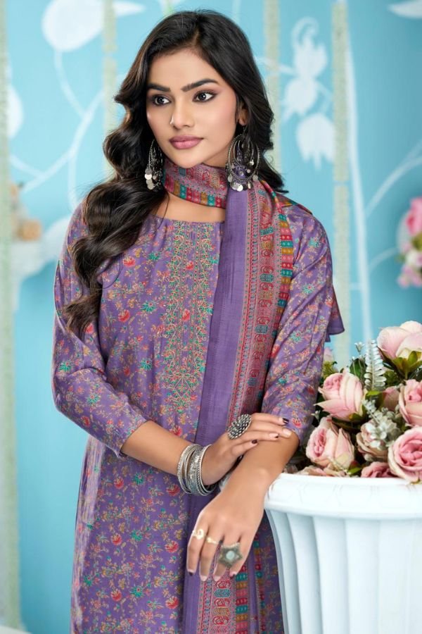 Sunrise Somya 2 Modal Silk Unstitched Salwar Suits 2006