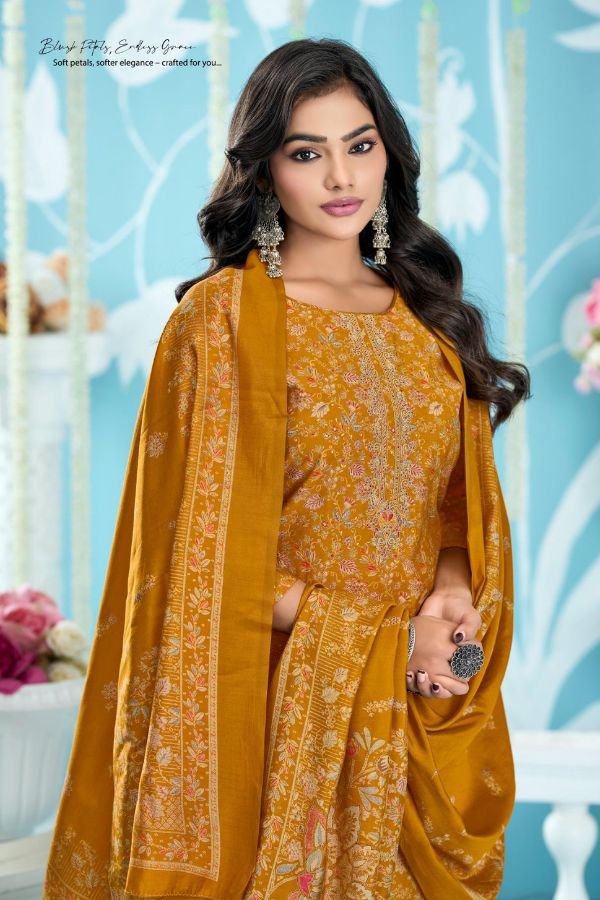 Sunrise Somya 2 Modal Silk Unstitched Salwar Suits 2007