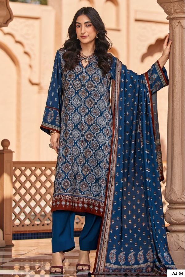 Varsha Fashion Ajra Muslin Ladies Salwar Suits AJ-04