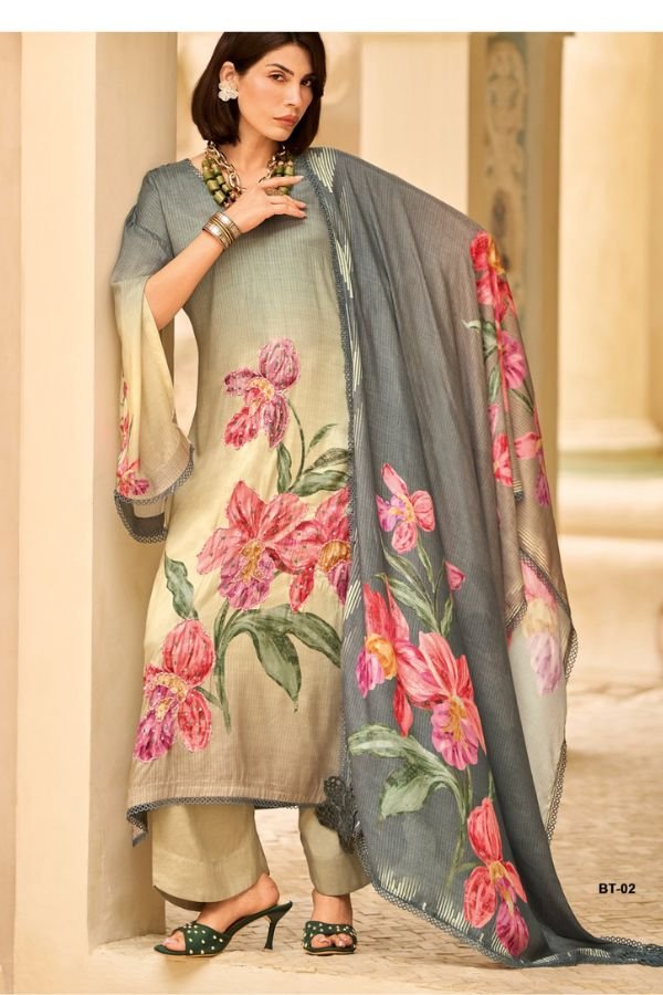 Varsha Fashion Botanist Cotton Salwar Suit BT-02