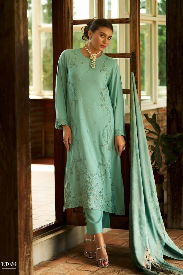 Varsha Fashion Edith Muslin Ladies Salwar Suit ED-3