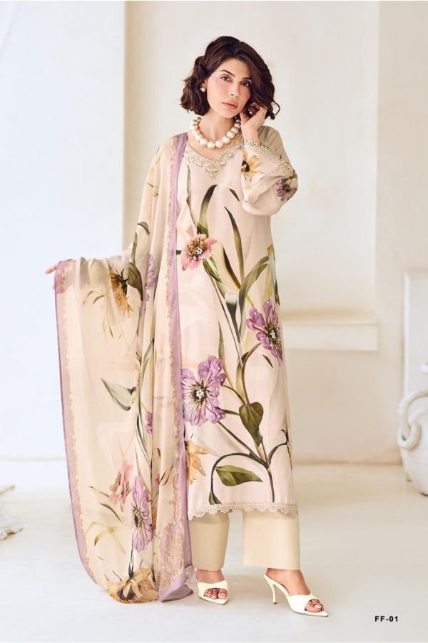 Varsha Fashion Floral Forever Modal Satin Salwar Suit FF-01