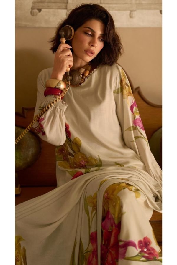 Varsha Fashion Japanese Blossom Muslin Ladies Salwar Suits JB-02