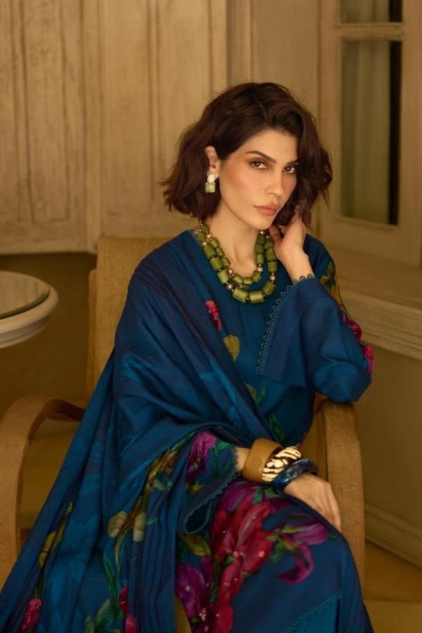 Varsha Fashion Japanese Blossom Muslin Ladies Salwar Suits JB-03