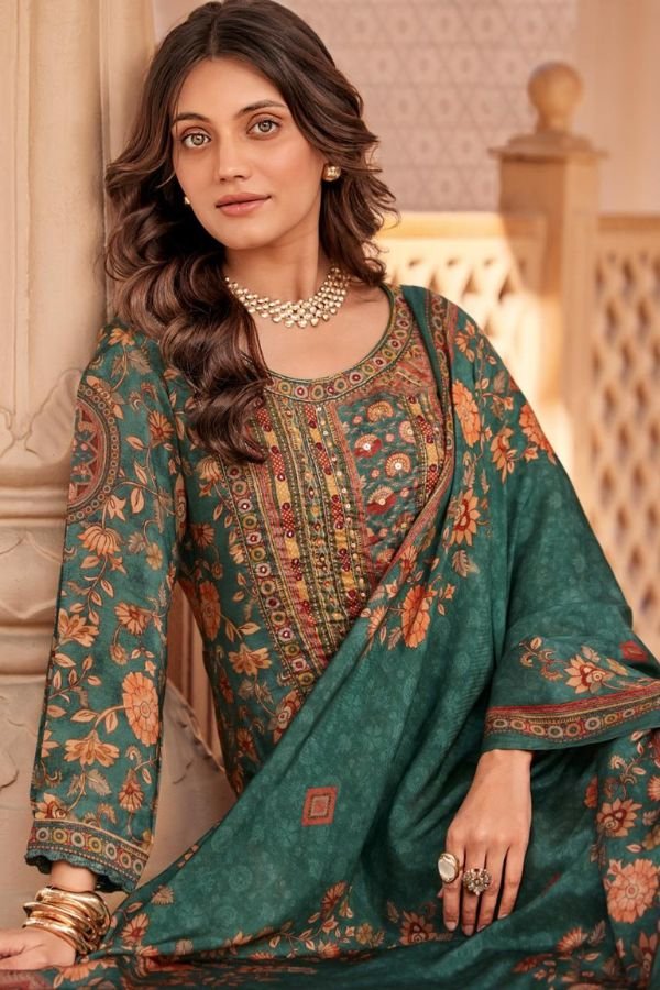 Varsha Fashion Kalam Muslin Ladies Salwar Suits KM-02