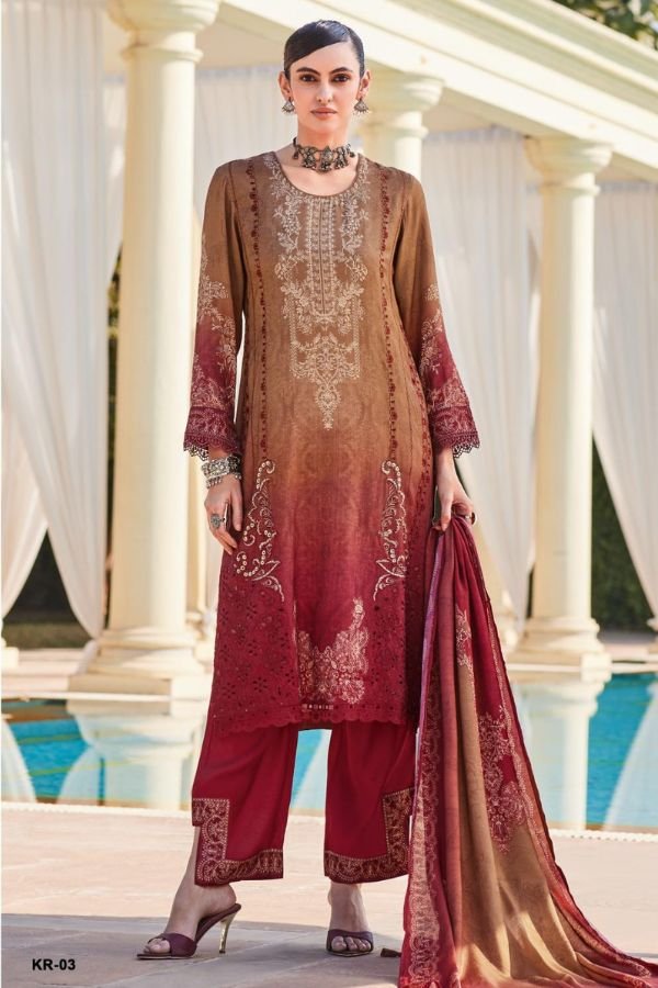 Varsha Fashion Kior Muslin Ladies Salwar Suits KR-03