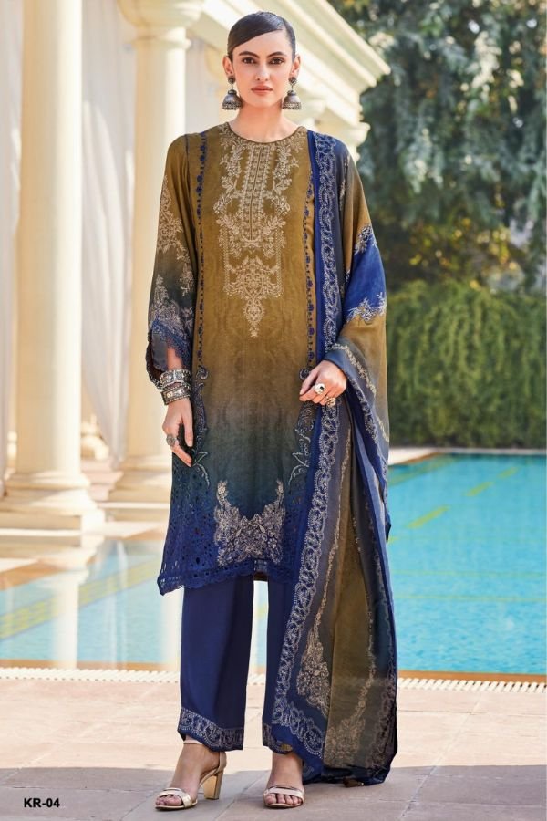 Varsha Fashion Kior Muslin Ladies Salwar Suits KR-04