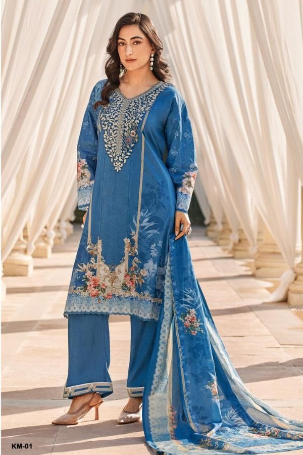 Varsha Fashion Kyomie Cotton Salwar Suits KM-01