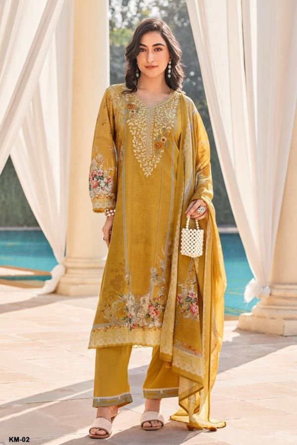 Varsha Fashion Kyomie Cotton Salwar Suits KM-02