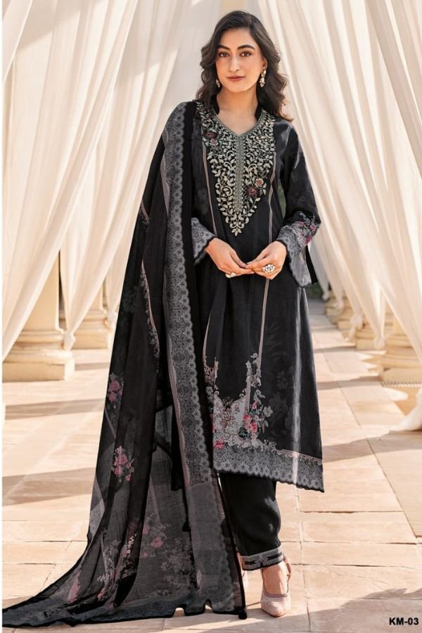 Varsha Fashion Kyomie Cotton Salwar Suits KM-03