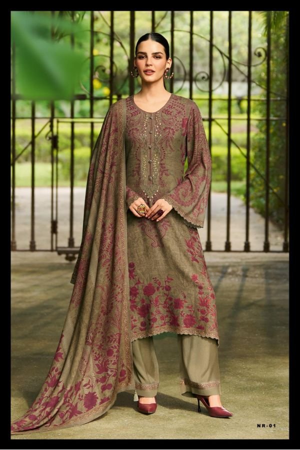 Varsha Fashion Neora Modal Satin Salwar Suit NR-01
