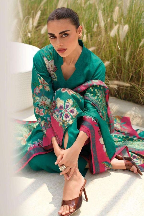 Varsha Fashion Shamiyaana Lawn Unstitched Suit SY-05