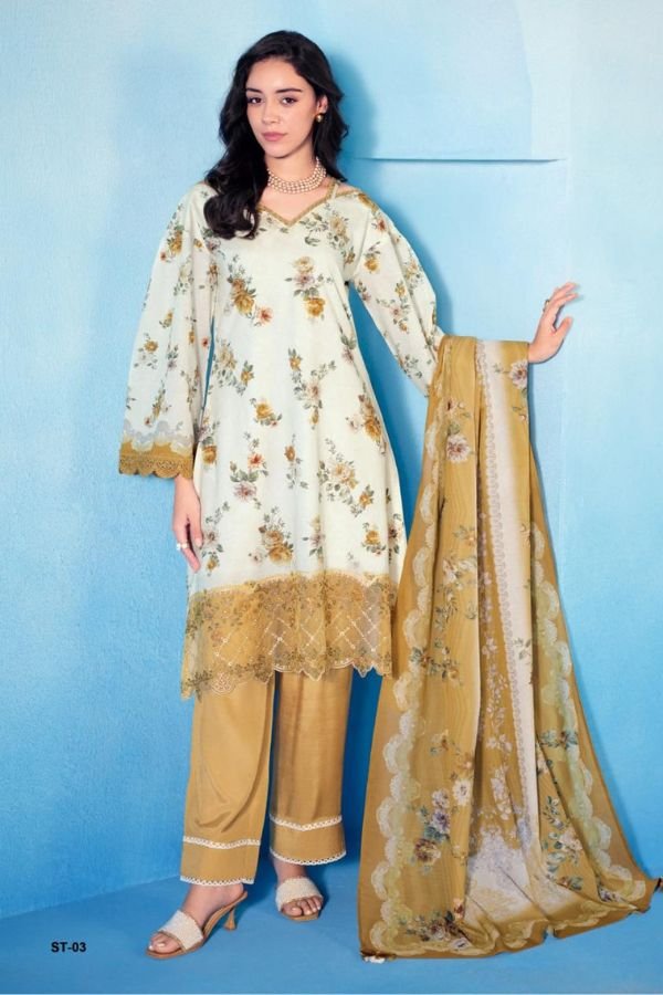 Varsha Fashion Spectra Cotton Salwar Suits ST-03