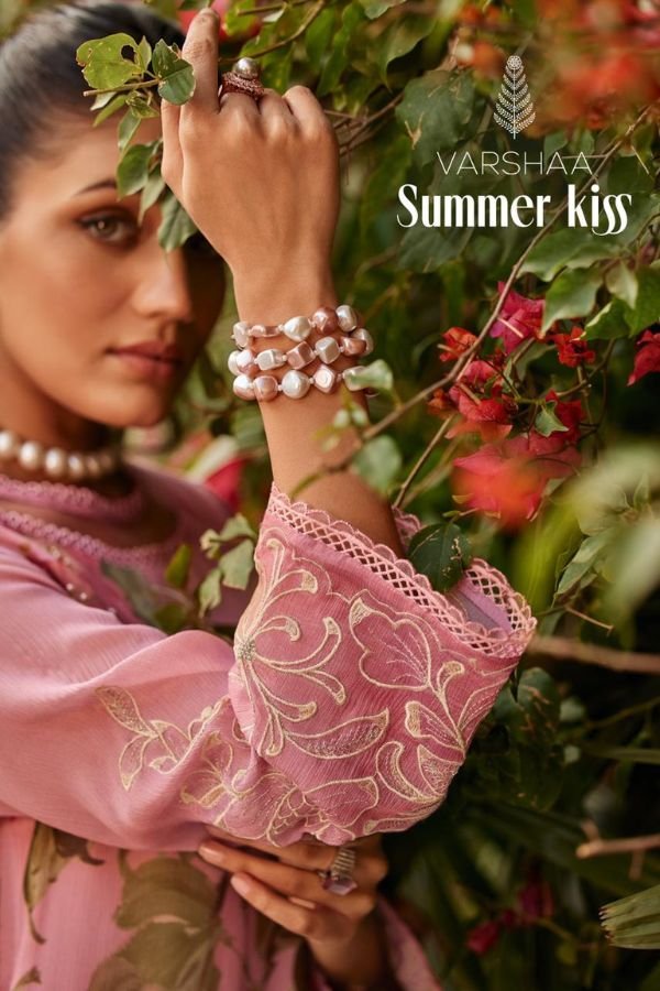 Varsha Fashion Summer Kiss Chinnon Chiffon Ladies Suit SK-02